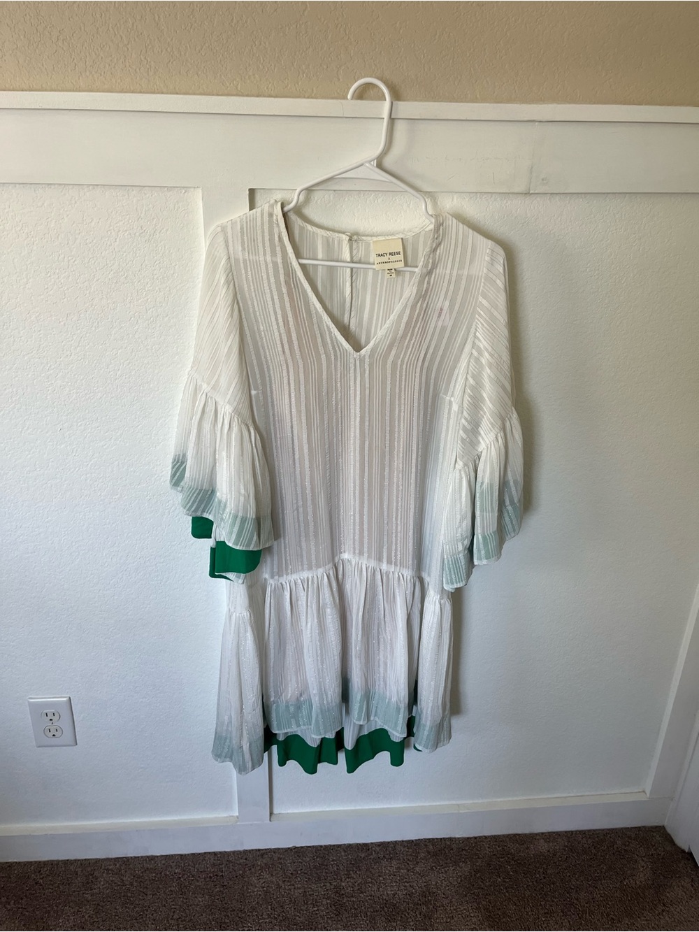 Tracy Reese x Anthropologie Women's Medium Flowy Dress